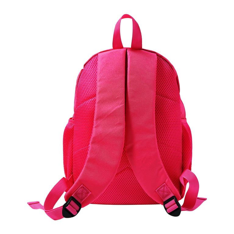 Pop It Backpack for Girls,Children's Silicone Backpack Decompression Toys  Press Bubble Pink Tie Dye Printed Zipper Large Capacity Backpack