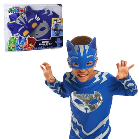 PJ Masks Turbo Blast Catboy Dress Up Set,  Kids Toys for Ages 3 Up, Gifts and Presents
