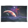 thumbnail image 4 of Oussum Galaxy Landscape Tapestry Wall Hanging Modern Wall Art Tapestries College Dorm Online, Size 84x56 Inches, 4 of 4