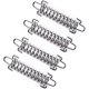 thumbnail image 1 of 4Pcs Tent Spring Buckle,Heavy Duty Stainless Steel Awning Rope Tensioner, 1 of 4