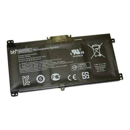 Battery Tech BK03XL-BTI REPLACEMENT BATTERY FOR HP PAVILION X360 14-BA, X360 14M-BA, BK03XL, 916811-855,