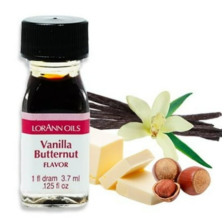 French Vanilla Flavor Oil - Vanilla Butternut Flavor - 2 Dram Pack - LorAnn Oils - Includes a Recipe Card