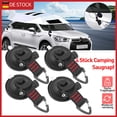 thumbnail image 3 of 4 anclajes de ventosa, ganchos de succión extrafuertes de hasta 40 kg, juego de ventosas para camping para coche, DE, 3 of 5