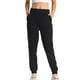 thumbnail image 1 of Pantalones de salón deportivos con cintura elástica, pantalones de correr para mujer, pantalones de entrenamiento para yoga, pantalones deportivos con bolsillos, negro S, 1 of 6