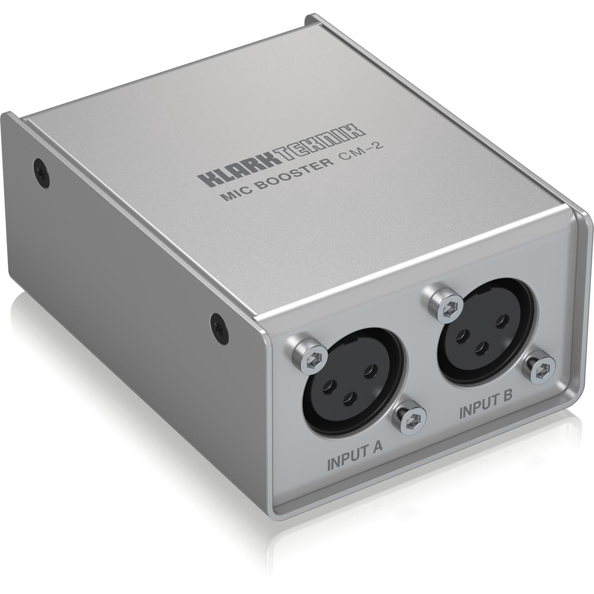 Klark Teknik MIC BOOSTER CM-2 2-Channel Dynamic Microphone Booster with High-Quality Preamp