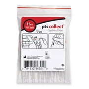 PTS Collect Capillary Blood Collection Tube, 15 L, PTS Diagnostics 2863, 25 Count