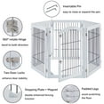thumbnail image 4 of Unipaws Freestanding Pet Playpen, 6 Panels, 4 of 7