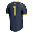thumbnail image 3 of Unisex GameDay Greats #1 Navy Notre Dame Fighting Irish Lightweight Women's Lacrosse Jersey, 3 of 4