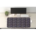 thumbnail image 2 of Botanical Computer Mouse Pad, Natural Theme Garden Illustration Along Various Plants and Colorful Butterflies, Rectangle Non-Slip Rubber Mousepad X-Large, 35" x 15", Multicolor, by Ambesonne, 2 of 2