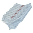 thumbnail image 1 of B91xZ sous-Vêtements pour Femmes Plus Culottes en Coton-Mesh Respirant, Bleu P, 1 of 2