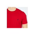 thumbnail image 2 of Camiseta Nautica para hombre, manga corta, lisa, cuello redondo, color rojo XXL, 2 of 2