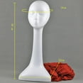 thumbnail image 2 of Support de Présentation de Tête de Mannequin Irrégulier pour Fille, 2 of 8