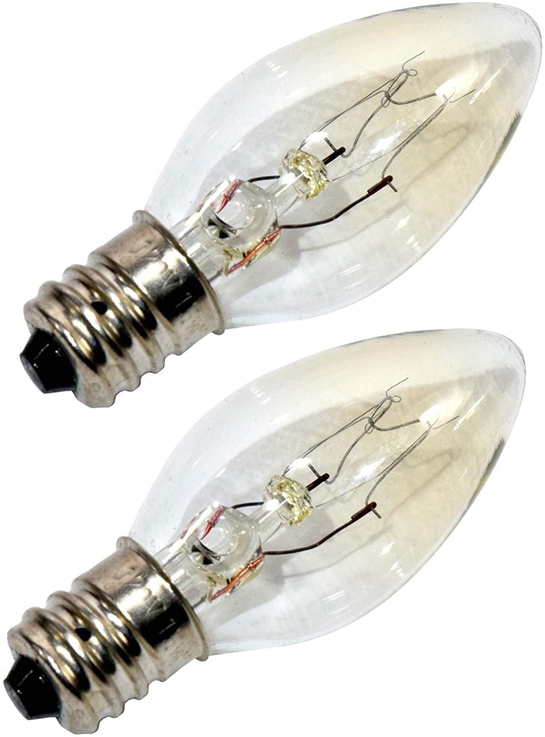 Night Light Bulbs Replaces 15Watt Plug-in Wax Warmer Bulbs 4pk 