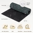 thumbnail image 5 of Large Area Rugs 8'x10', Dark Green Boho Carpet Runner Indoor Outdoor Rugs Home Decor Aesthetic, Retro Ethnic Tribe Abstract Art Non Slip Mats Washable Accent Rug for Living Room Bedroom, 5 of 7