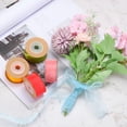 thumbnail image 7 of 3 Pcs Roll Sheer Organza Ribbon Organza Ribbon 1 Inch 10 Yard Sheer Ribbon Red, 7 of 7