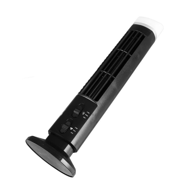 Ventilador De Torre, Ventilador De Escritorio De Pie, Ventilador De Mesa, Ventilador Eléctrico Sin Aspas Con Luz, Ventilador De Refrigeración De Escritorio Pequeño Para El