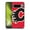 Oversized, variant on Head Case Designs Officially Licensed NHL Calgary Flames Puck Texture Soft Gel Case Compatible with Google Pixel 6a