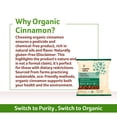 thumbnail image 6 of Organic Tattva Whole Cinnamon Sticks (Dalchini) (3.53 oz/100 gm), Whole Spices with Natural Oils, No Additives, USDA Certified, 6 of 8
