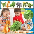 thumbnail image 2 of BallsFHK Dinosaurs Plush Toy Pillow, Cute Dinosaur Stuffed Animals Doll, Soft Back Cushion Big Dinosaur Plushies, Gift for Kids Boys Christmas, Birthdays, Valentines, 2 of 5
