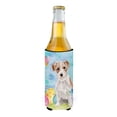 thumbnail image 2 of Carolines Treasures BB9613MUK Wire Hair Jack Russell Easter Michelob Ultra Hugger for slim cans  Slim Can multicolor, 2 of 3