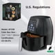 thumbnail image 2 of Freidora de aire Leyfeng Inteligencia multifuncional 5.5L 1300W, 2 of 5