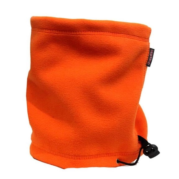 Panda Superstore PS-CLO2578666011-ALAN02701 Motorcycle Warmer Double-Layer Neck Warmer & Gaiter, Orange - 2 Piece