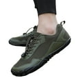 thumbnail image 3 of Povozer Barefoot Shoes for Men Waterproof Trail Running Healthy & Non-Slip Barefoot Shoes(GN1,8), 3 of 5