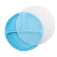 thumbnail image 1 of Toddler Plates with Suction - Baby Plates - 100% Food-Grade Silicone Divided Plates - BPA Free - Microwave & Dishwasher Safe - with lid, 1 of 6