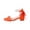10Orange41, variant on Girls Summer Dressy Sandals With Bow And Pearl Straps Lightweight Open Toe High Heels Shoes Outdoor Activities Stylish Footwear