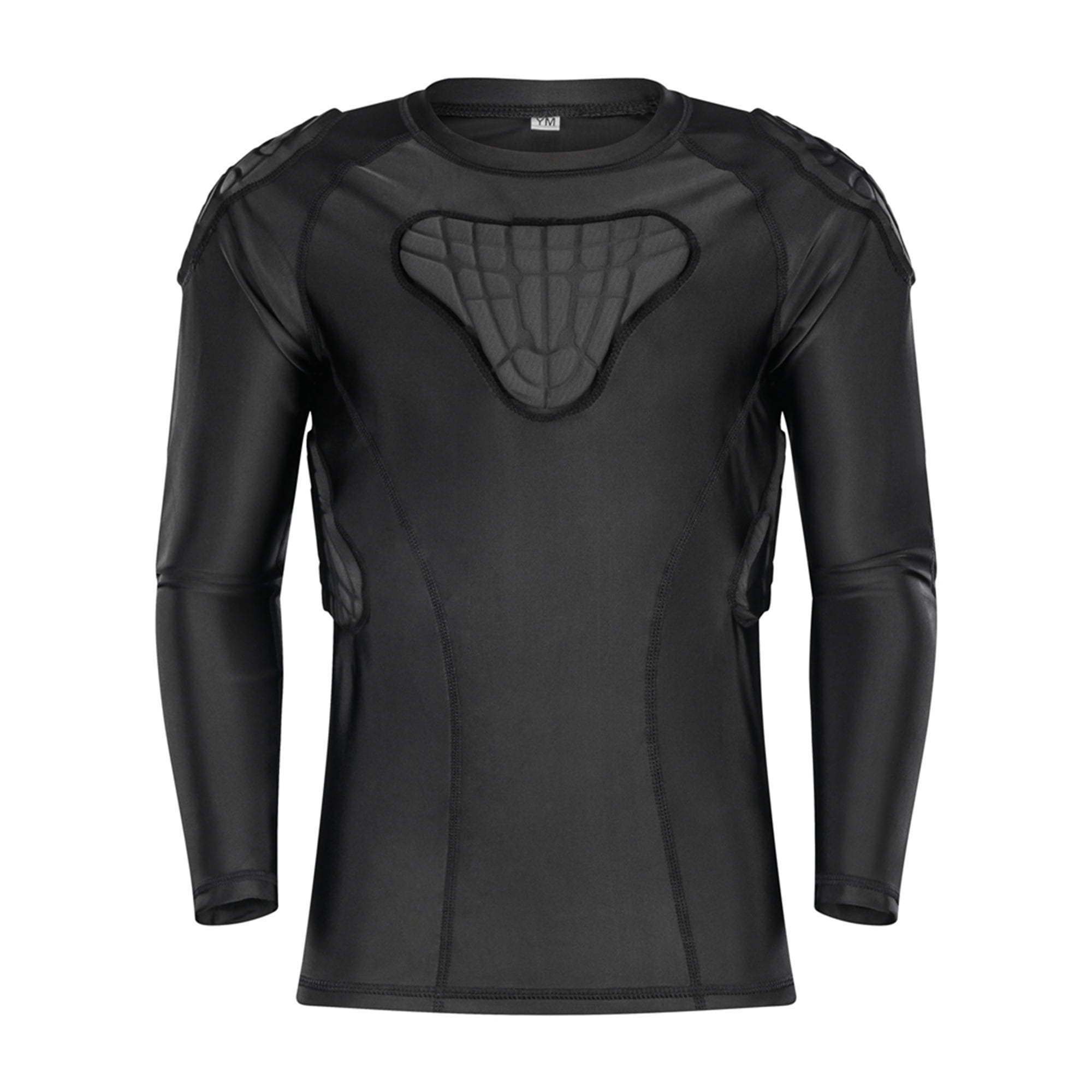 long sleeve padded football shirt