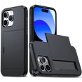 thumbnail image 3 of Funda protectora de alta resistencia para teléfono móvil, carcasa delgada con ranura deslizante, dura, para iPhone 15 Pro Max, 15 Plus, 14 Pro, 13, 12, 11, XS, XR, 3 of 5