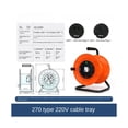 thumbnail image 1 of E Cable Reel Power Supply Outdoor Extension Cable Roller Empty Reel Trailer Spool Roller 30 Meters Wire Reel, 1 of 4