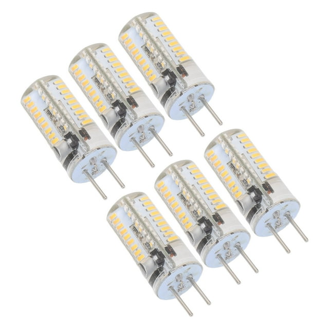 GY6.35 72LED Bombillas, AC 12V 5W Bombilla LED, 500LM 2700-3000K 6000-6500K Para Luz Colgante, Lámpara, Luz De Escritorio, Luces De Acento, Iluminación De Paisaje
