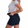 thumbnail image 3 of GPOECD Pleated Tennis Skirt Stylish and Comfortable High Waist Flowy Skirt for Women with Pockets and Elastic Waistband Casual Skirts for Women Black,M, 3 of 6