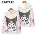 thumbnail image 1 of Sanrio Kuromi-Sudadera con capucha para niña, Tops finos de estilo Harajuku, ropa informal coreana, Otoño, 2023, 1 of 4
