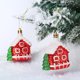 thumbnail image 3 of 2 piezas/juego de adornos colgantes para árbol de Navidad, bastón de caramelo rojo y blanco, regalos de Navidad para el hogar, decoración navideña de Año Nuevo 2024, 3 of 5