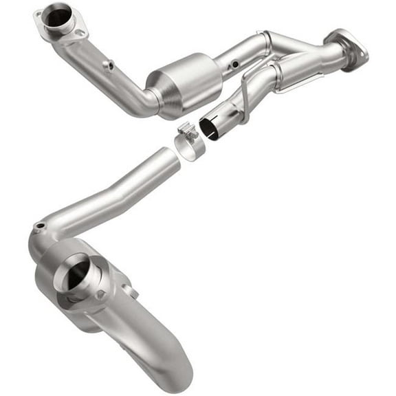 MagnaFlow California Converter 5451709 Direct Fit California Catalytic Converter; 2.5 in. Tubing; L-41.250 in. Overall; Not Air Tube Kit Adaptable; Fits select: 2006-2010 JEEP COMMANDER