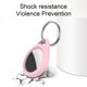 thumbnail image 5 of Funda para PC de alta densidad con mosquetón compatible con AirTag (rosa), 5 of 8