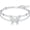 Butterfly C-Opal, variant on Sterling Silver Blue Opal Sea Turtle Anklet Bracelet for Women, Adjustable 9-11 Inch, Modern Style, Round Shape, Unisex, Silver Metal