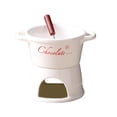 thumbnail image 3 of Juego de olla para fundir chocolate, olla para fundir chocolate con tenedor, 300 ml Blanco, 3 of 9