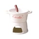 thumbnail image 3 of Olla para fondue de chocolate Olla para fondue de queso Electrodomésticos de cocina Batería de cocina Calentador de mantequilla Blanco, 3 of 9