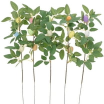 Raindrops 5 Pcs Easter Egg Stuffer Branch Floral Arrangement Picks