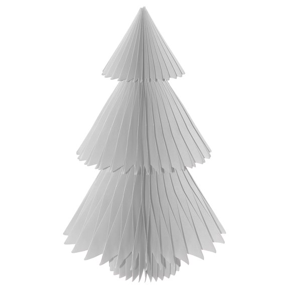 Briarwood Lane Christmas Honeycomb Paper Decor 11.81x8 White Tree Honeycomb - Extra Large Magnetic For Christmas Honeycomb Paper Decor Party Centerpiece Decoration