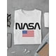 thumbnail image 3 of Playera NASA Para Hombre - Texto NASA con Bandera Nasa T-shirt, 3 of 4
