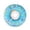 Blue, variant on FEISHENTT Cat Cone Soft Collar, Adjustable Donut Cat Recovery E Collars Spay Cones to Stop Licking Neck Cute Donut Anti-Lick Wound Healing Safety Elizabethan Collar for Kittens Coffee B