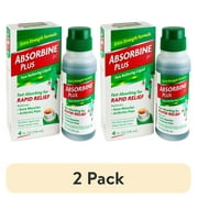 (2 pack) Absorbine Jr. Plus Spray Fast Absorbing Arthritis & Sore Body Muscles Pain Reliever, 4 oz