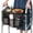 Black With Pockets 2.0, variant on Mobility Walker Flip Tray Black Without Pockets With Baffles Dining Accessory