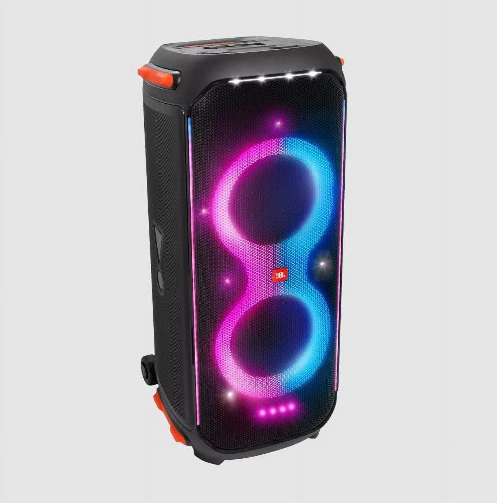 PartyBox 710 800W Portable Wireless Bluetooth Speakers (Two Pack) Bundle with Extended Protection -Black JBLPARTYBOX710AM