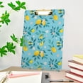 thumbnail image 5 of FMSHPON Lemons Leaves Clipboard Hardboard Wood Nursing Clip Board and Pull for Standard A4 Letter 13x9 inches, 5 of 7