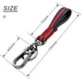 thumbnail image 3 of Llavero de coche YONGSHENG llavero de cuero elegante para coche duradero funcional para hombres y mujeres rojo, 3 of 5